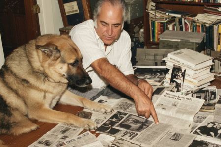 Herman Herst jr., pionero con Alfie en el servicio postal con perros